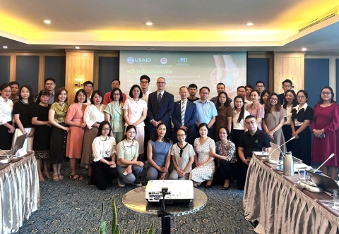 Hội thảo tham vấn dự thảo sổ tay giới thiệu quy định pháp lý về ESG năm 2024 và báo cáo đánh giá mức độ thực hành ESG trong doanh nghiệp